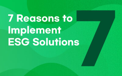 ESG 솔루션을 도입해야 하는 7가지 이유